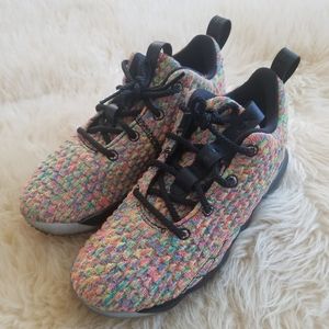 Nike Lebron XV fruity pebbles youth size 3